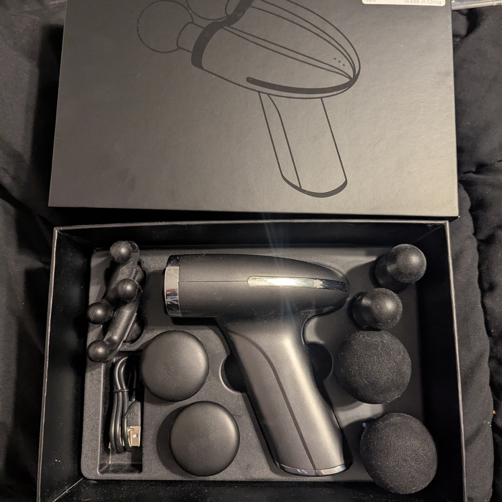 Black Massage Gun